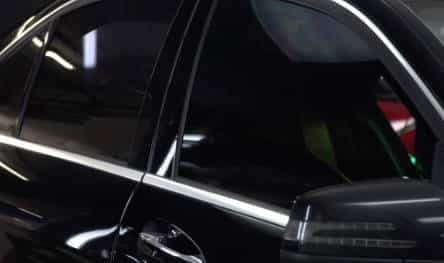 Mercedes C63 XPEL Tint Installation