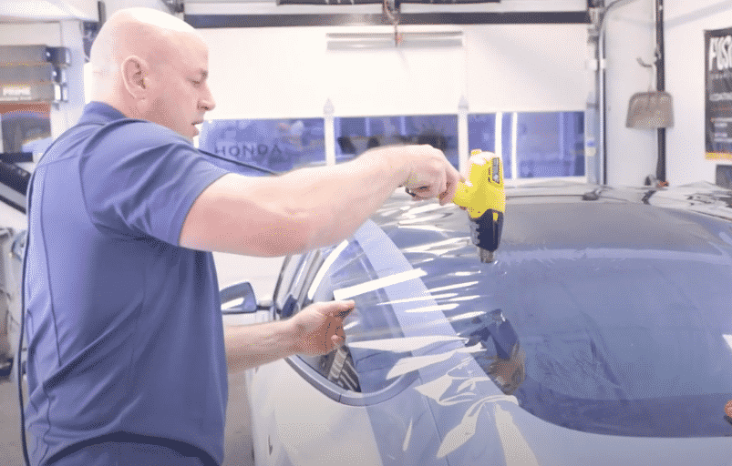 How do you tint a Tesla Model 3 back window?