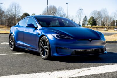 Blue Tesla Stealth Paint Protection – Lake Norman